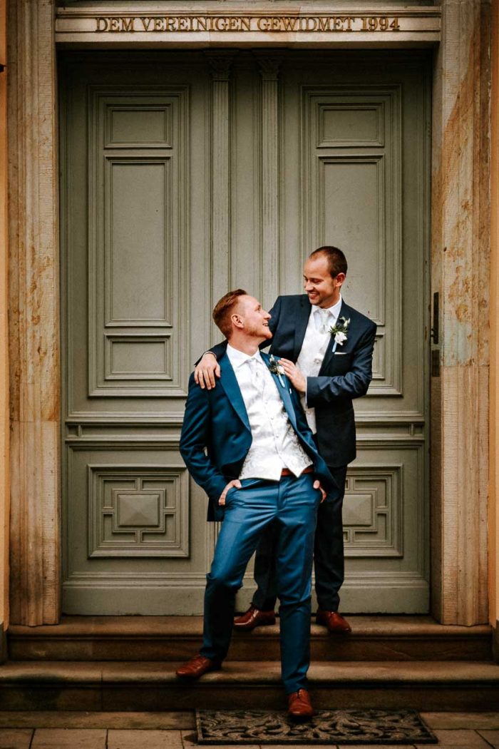 Schwules Hochzeitspaar