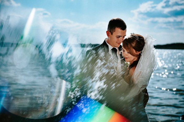 Brautpaarshooting am See