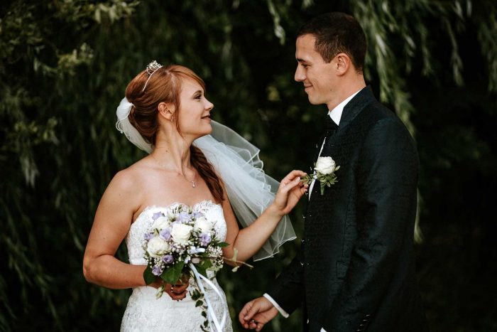 Brautpaar beim Paarschooting